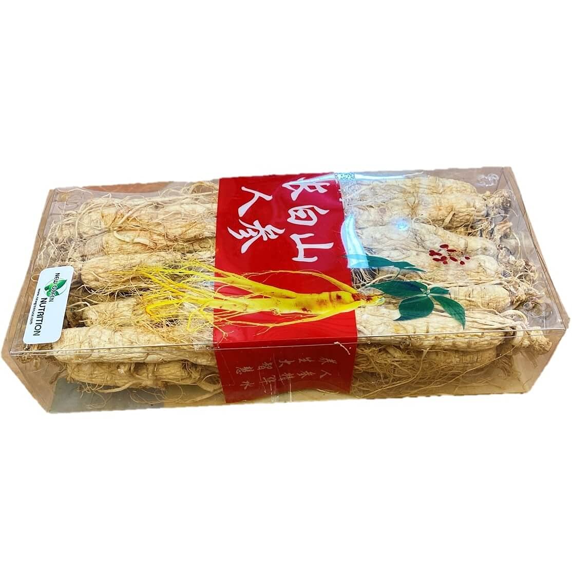 New Green Nutrition Changbai Mountain Premium Dried White Ginseng Root - 1 lb - image 2