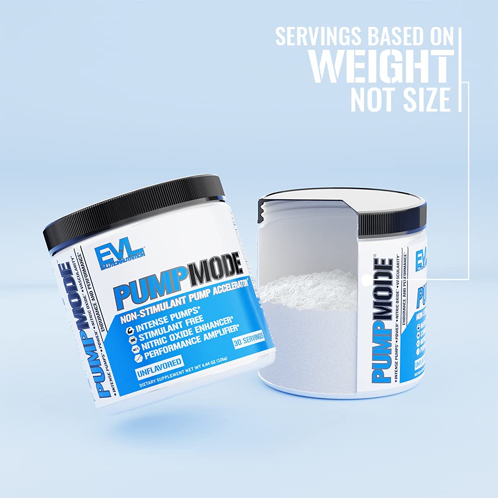 Evlution EVL PumpMode Nitric Oxide Supplement - Nitric Oxide Booster
