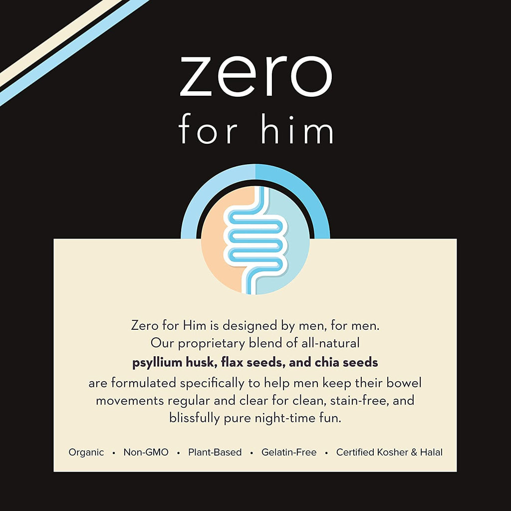 California Basics Zero for Him Fiber Supplement for Men (150caps)