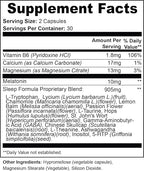 QVP Sleep Formula Natural Sleep Support - 60 Capsules - image 6