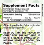 Herbal Forest Vitamin E 400 IU - 1 Capsules - image 2