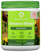 Amazing Grass Energy Green Superfood Lemon Lime Powder - 7.4 oz
