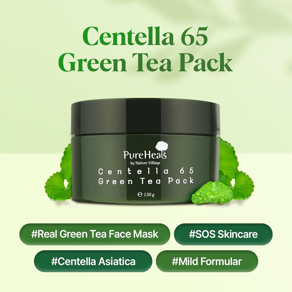 Pureheal's Centella 65 Green Tea Pack - 130g - image 4