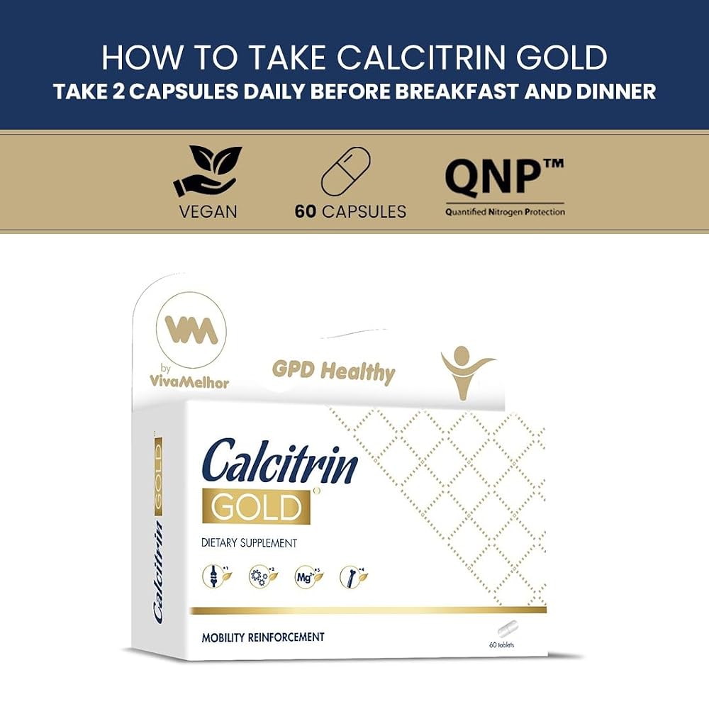 Soy Sano Calcitrin Gold Bone & Joint Support - 60 Tablets - image 3