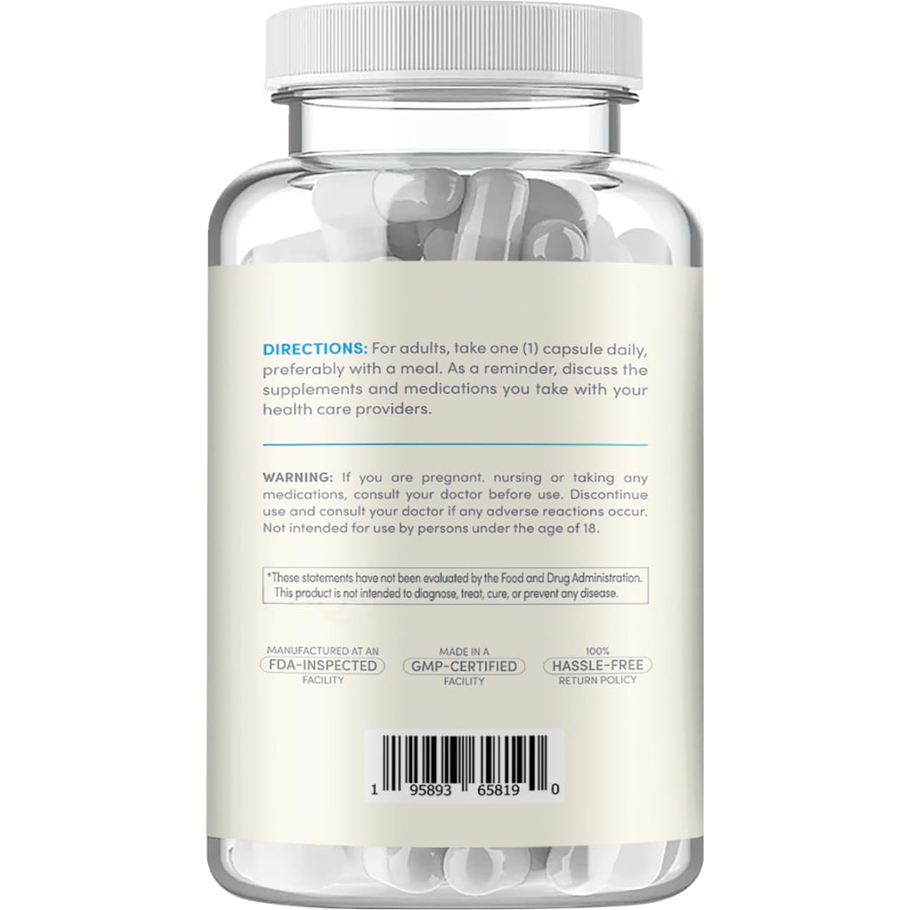 Clear Formulas Quick Absorption CoQ10 200mg Capsules