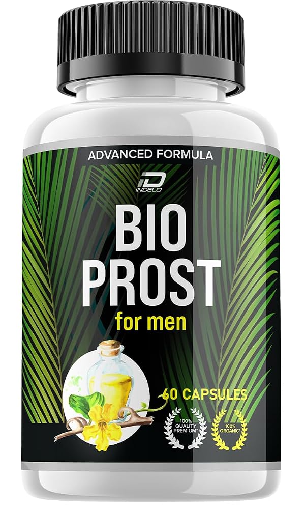 Indelo Bio Prost Advanced Formula Men's Health Supplement - 60 Capsules