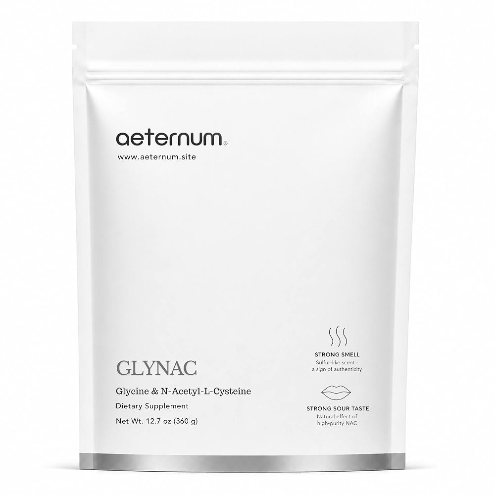 aeternum GLYNAC Powder Glycine & NAC - 360g