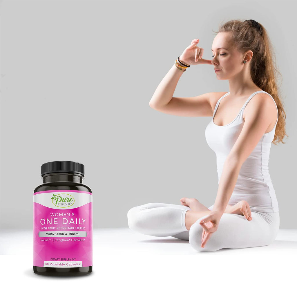 Pure By Nature One-Daily Multivitamin for Women - 60 Capsules - image 6