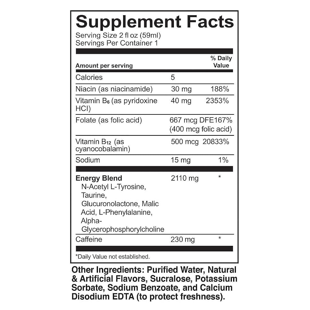 Kirkland Signature Extra Strength Energy Shot Variety - 48 Count - image 4