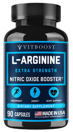 VITBOOST L-Arginine with L-Citrulline 1500mg - 90 Capsules
