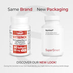 Supersmart Sytrinol 300mg Citrus Bioflavonoids & Tocotrienols - 60 Softgels - image 2