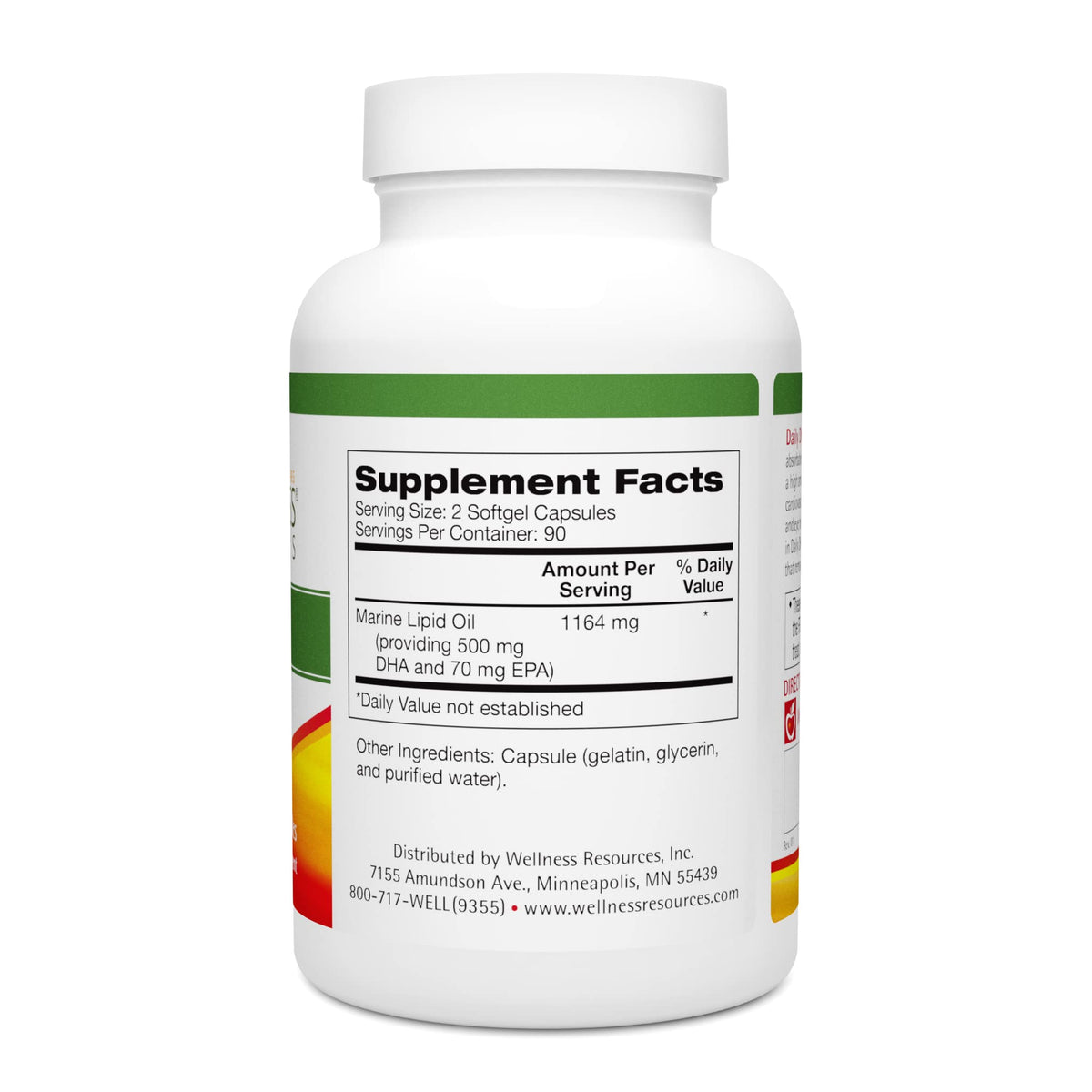 Wellness Resources Daily DHA 90 Capsules