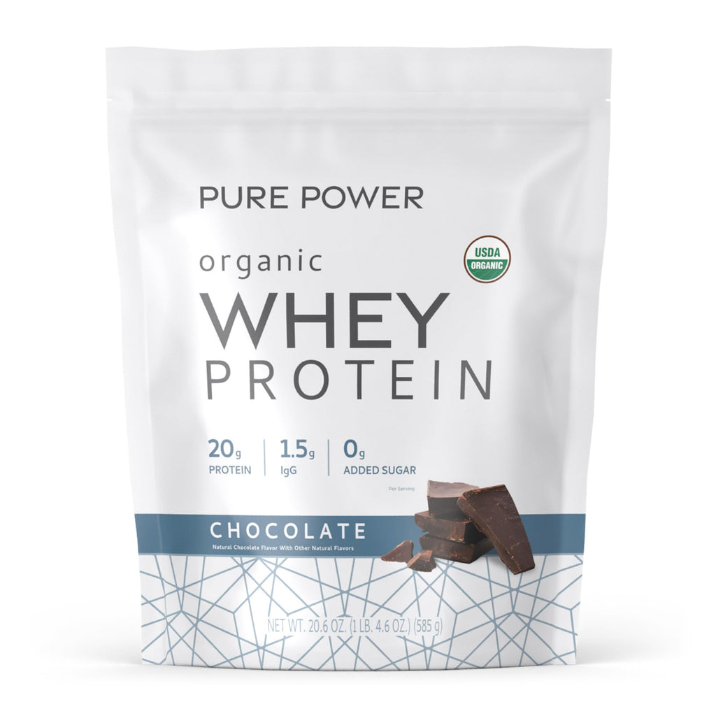 Dr. Mercola Pure Power Organic Whey Protein, 20 g