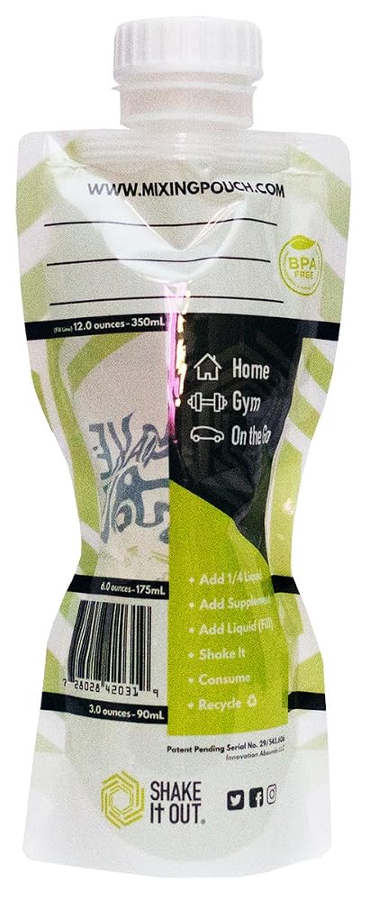 Shake It Out Collapsible Shaker Bottle for Protein Shakes - image 5