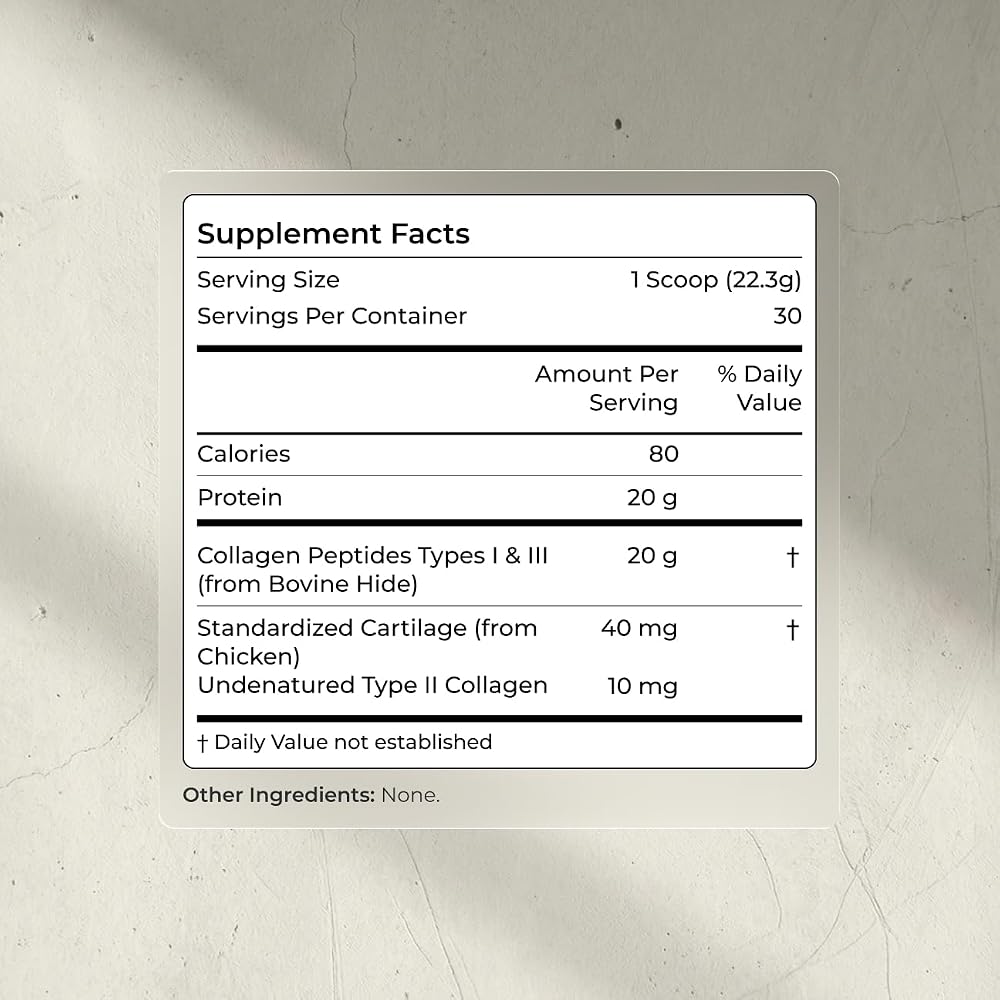 Blueprint Bryan Johnson Hydrolyzed Collagen Peptides Powder - 30 Servings - image 3