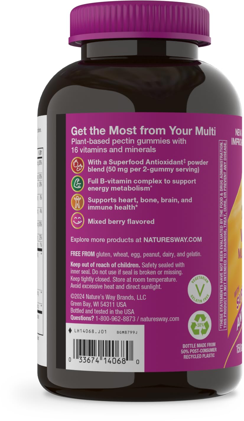 Nature's Way Alive! Women's 50+ Multivitamin Gummy - 150 Count - image 9