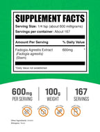 BulkSupplements.com Fadogia Agrestis Extract Powder