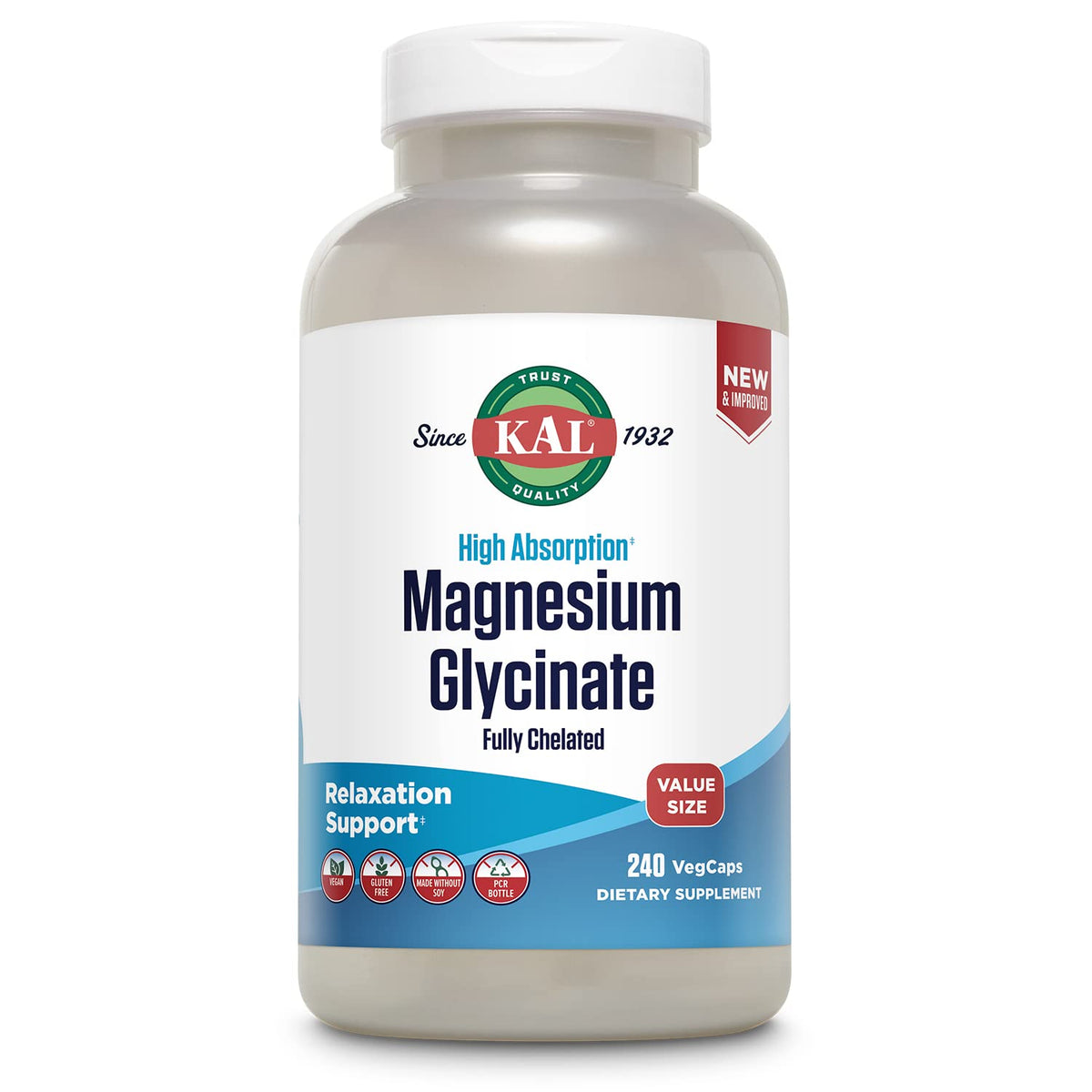 KAL Magnesium Glycinate Capsules Parent