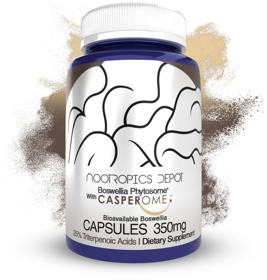 Nootropics Depot Boswellia Phytosome 350mg Joint Health - 30 Capsules