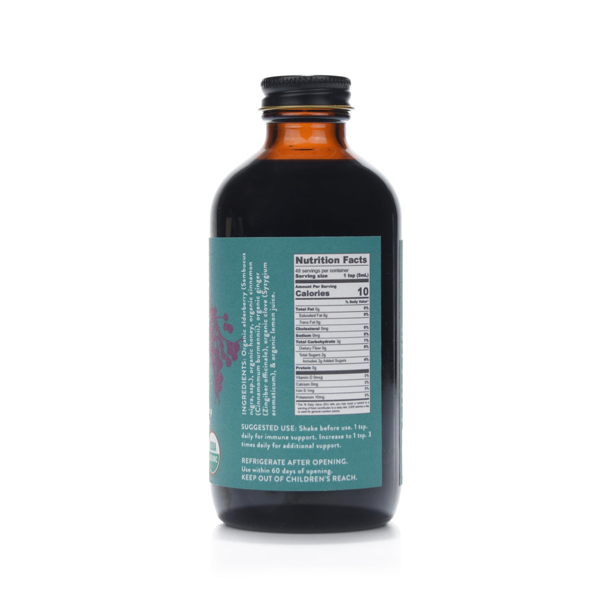 Fields Without Fences Elderberry Elixir Immune Support - 8 oz - image 3