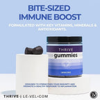 Le-Vel Thrive Immune Gummies with Elderberry & Zinc - 60 Count - image 3
