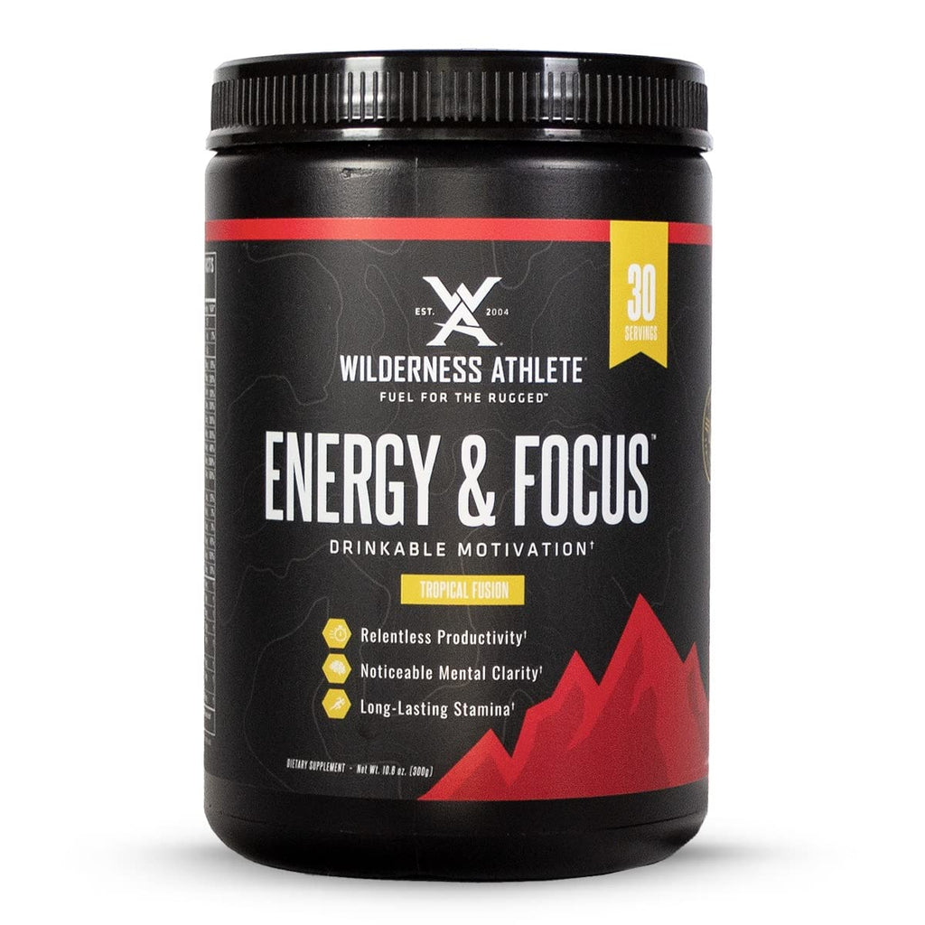 Wilderness Athlete Energy & Focus Pre Workout Powder - 30 Servings