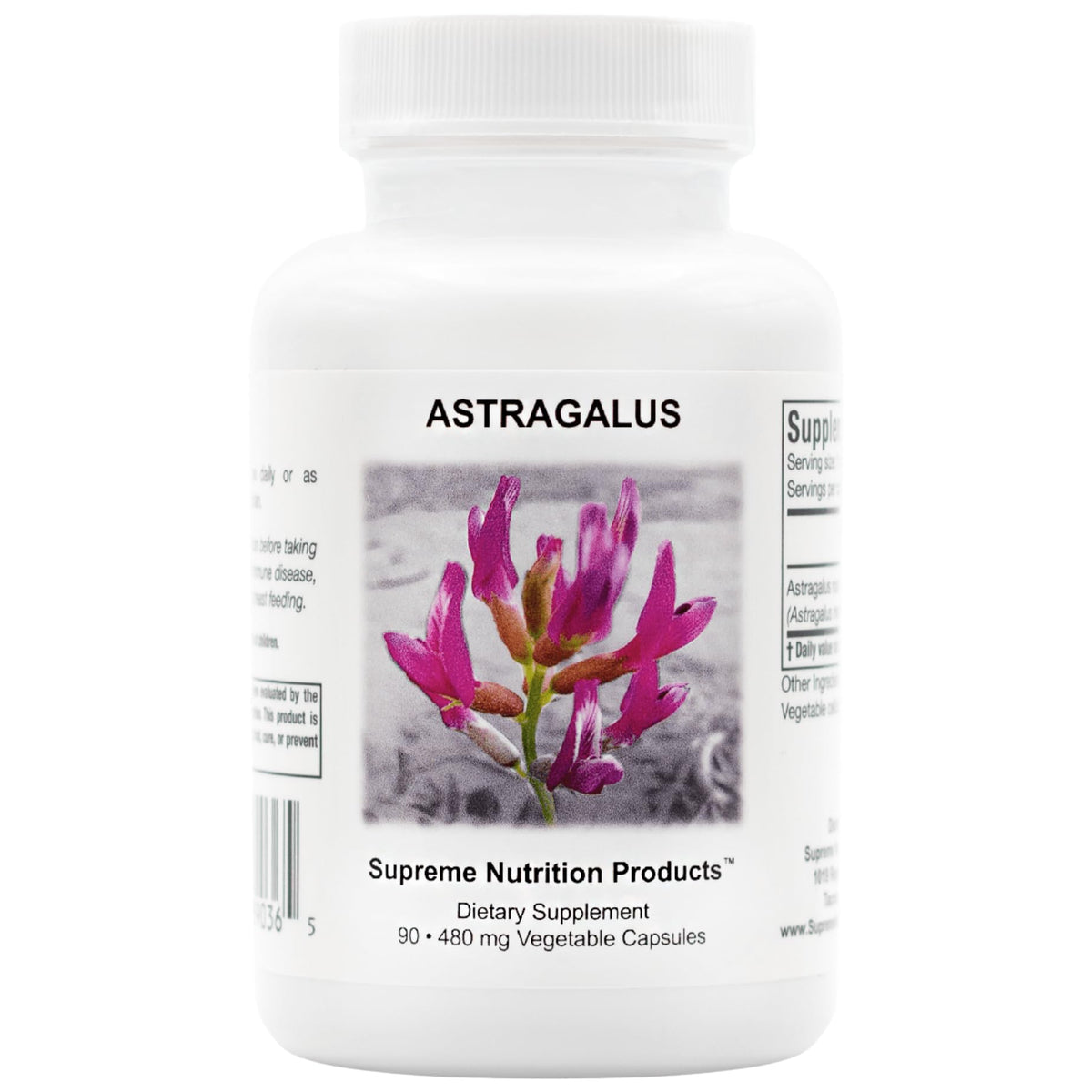 Supreme Nutrition Astragalus Supreme - 90 Vegetarian Capsules