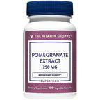 The Vitamin Shoppe Pomegranate Extract 250mg Antioxidant