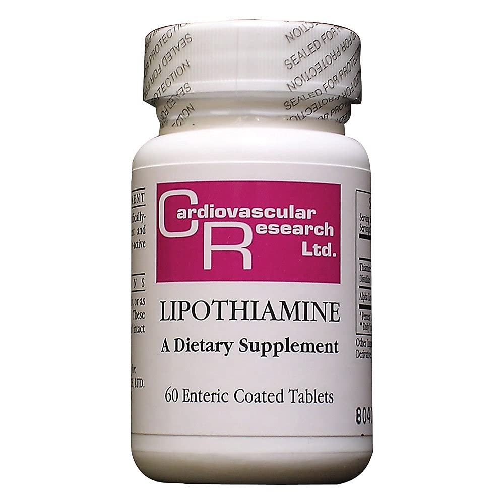 Ecological Formulas Lipothiamine Vitamin B1 - 60 Tablets