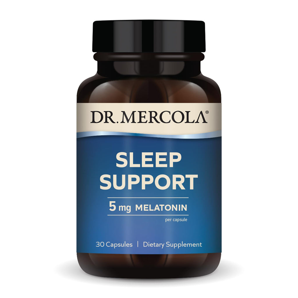 Dr. Mercola Sleep Support with Melatonin 5 mg - 30 Capsules