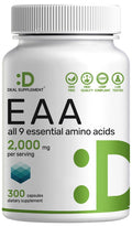DEAL SUPPLEMENT Essential Amino Acids 2000mg - 300 Capsules