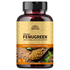 Hebhac Herbs Fenugreek Capsules for Lactation Support - 60 Capsules