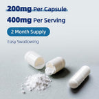 DRFOSTER Magnesium Citrate 400mg - 120 Vegan Capsules - image 4