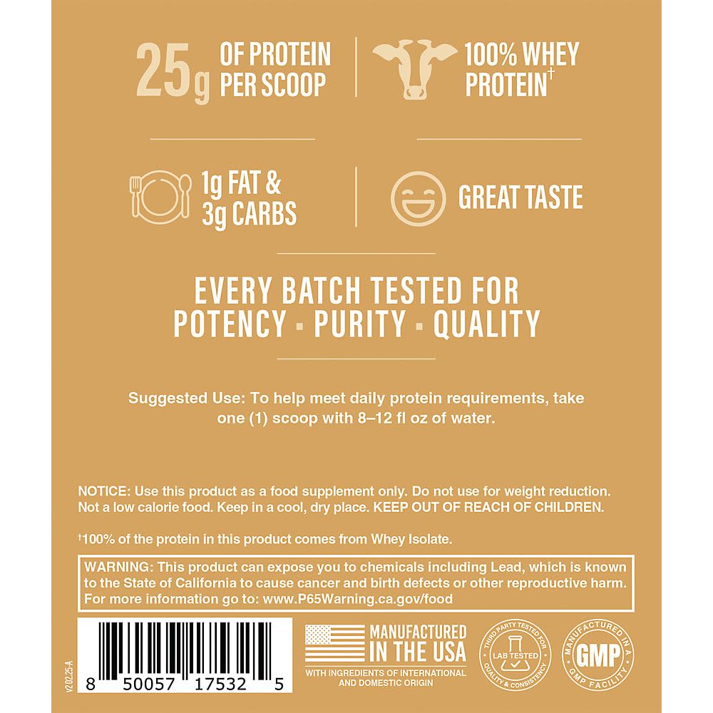RAW CBUM Series Itholate Protein Powder Vanilla Oatmeal Cookie - 15 Servings - image 3