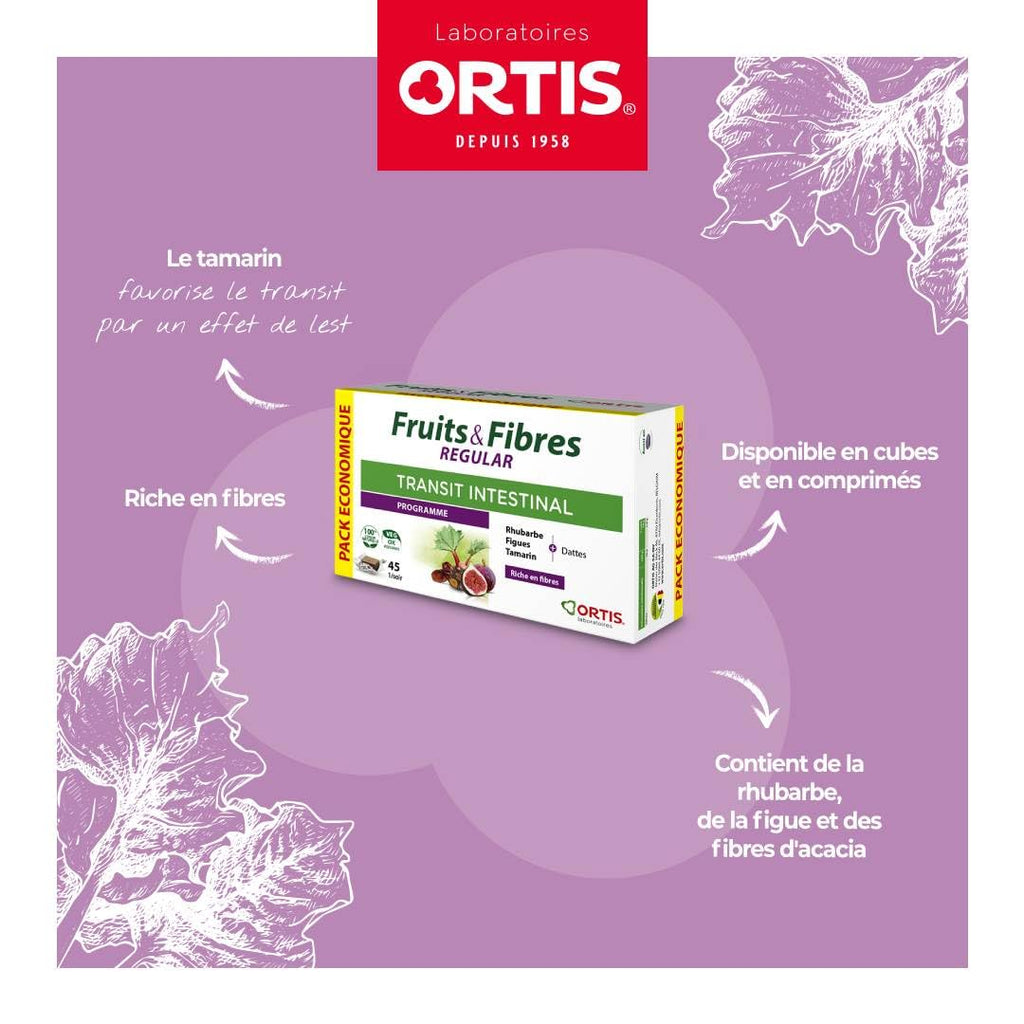 Ortis Fruits & Fibres Regular Digestive Fibre - 45 Chewables - image 5