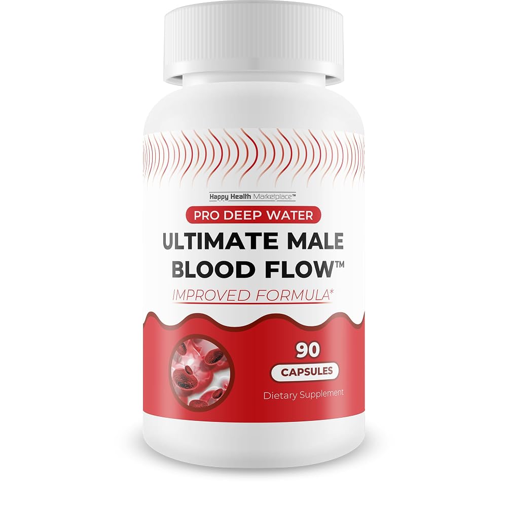 Happy Health Marketplace Pro Deep Water Ultimate Male Blood Flow - 90 Capsules