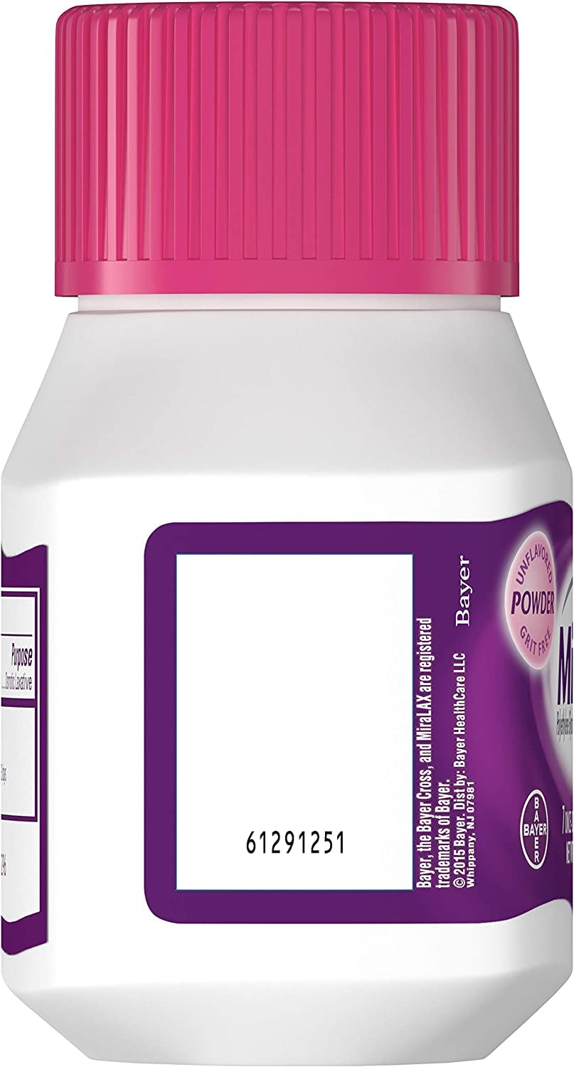 MiraLAX Laxative Unflavored Powder - 4.1 oz - image 4