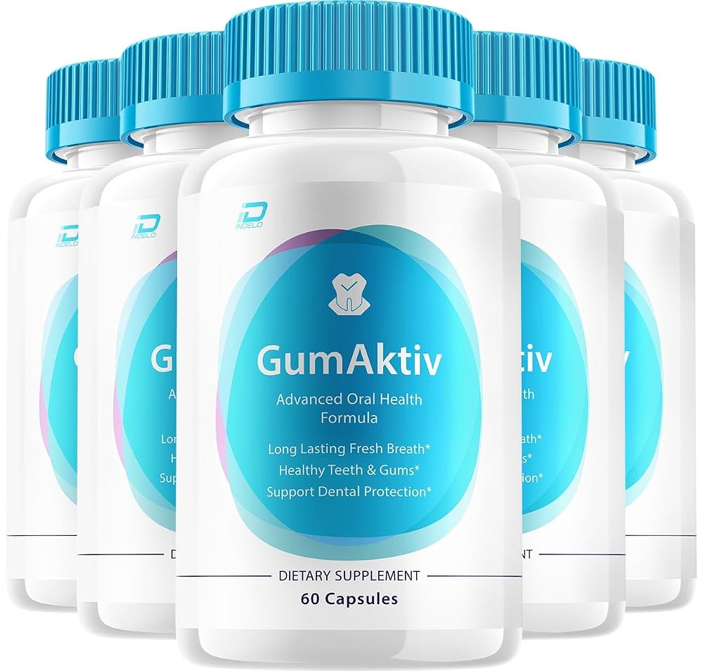 Indelo GumAktiv Dental Support Capsules - 300 Count