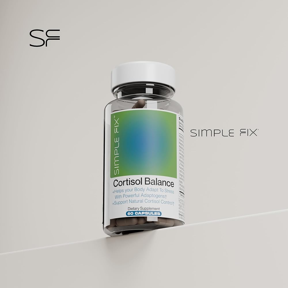 The Simple Fix Cortisol Balance Supplement Stress Support - 60 Capsules - image 7