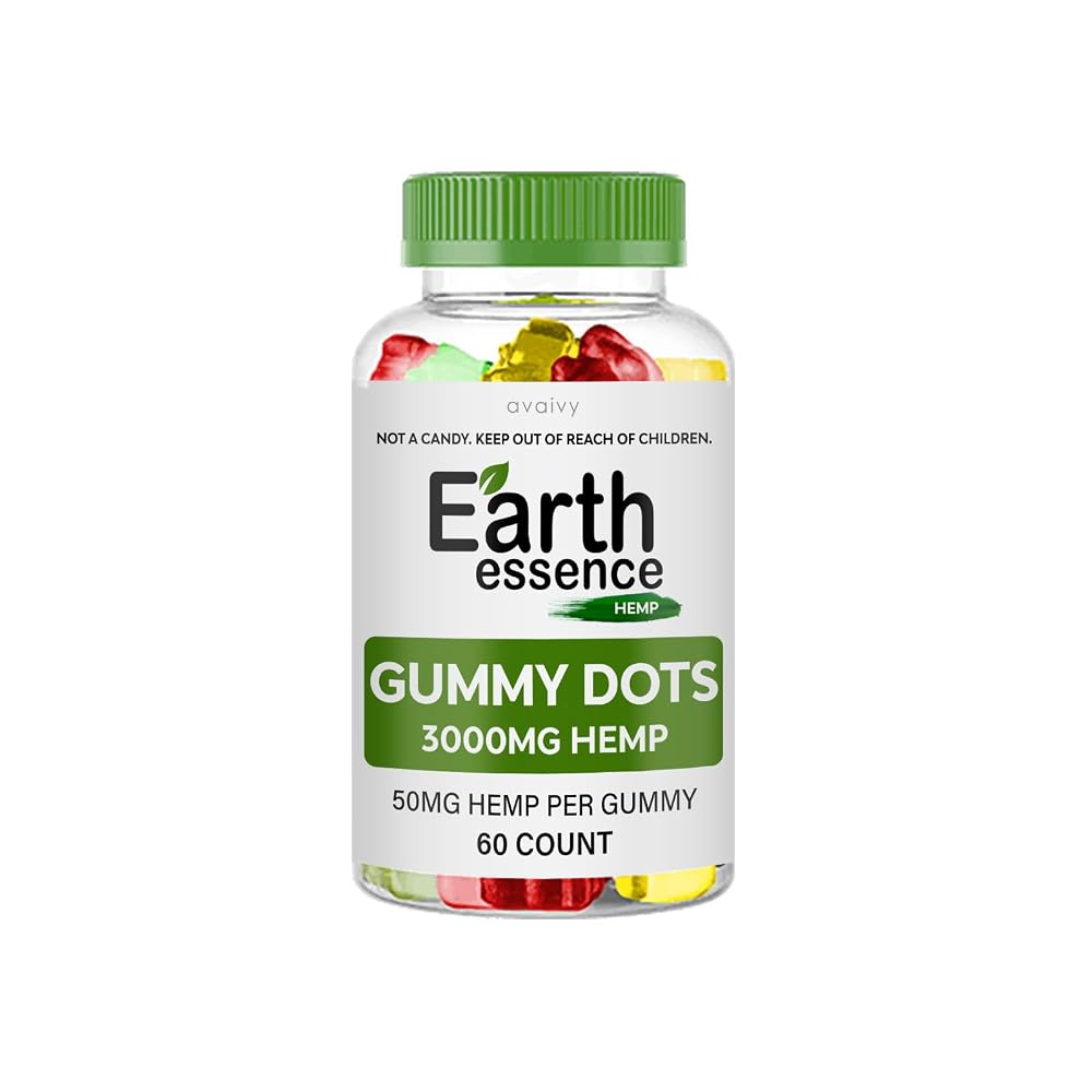 Avaivy Earth Essence Hemp Gummies - 60 Gummies