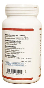 Nutridom Evening Primrose Oil Omega-6 & GLA 500mg - 200 Softgels - image 3