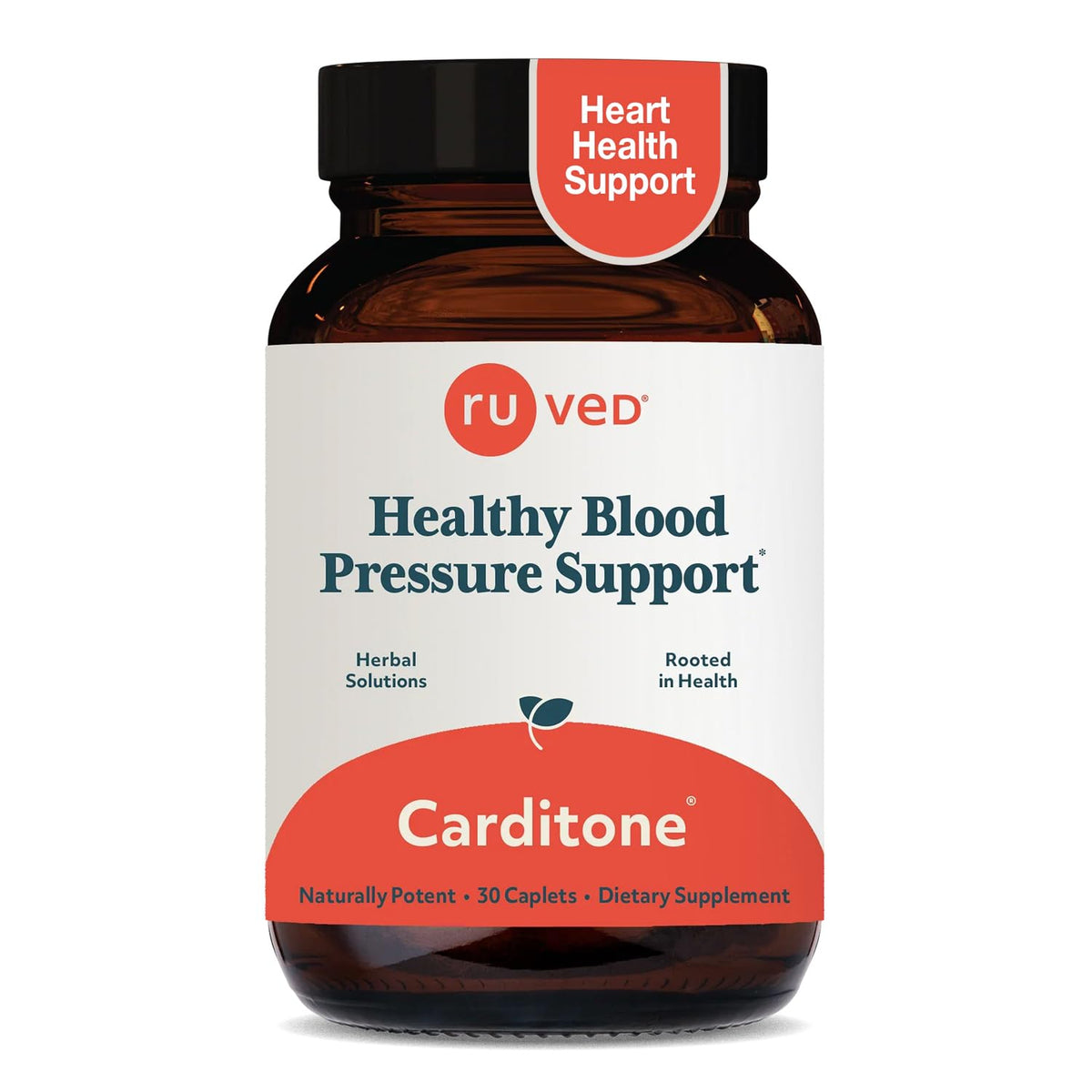 R-U VED Carditone Heart Health Formula - 30 Caplets
