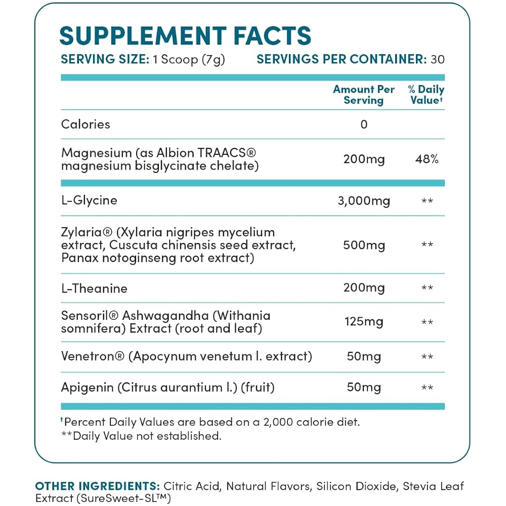 Remade Natural Sleep Aid Without Melatonin Powder - 7.4 oz - image 5