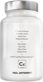 Amen Multi Collagen Peptides Supplement with Hyaluronic Acid - 90 Capsules - image 9