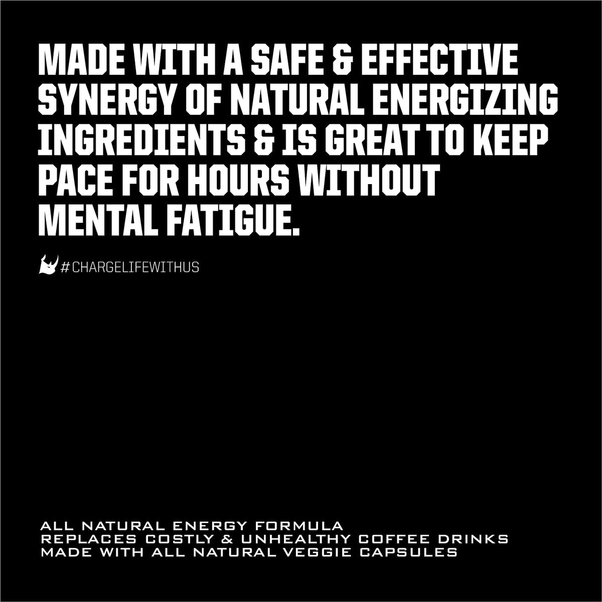 Ryno Power Motivation Pre-Workout Focus Energy Supplement - 60 Capsules - image 5