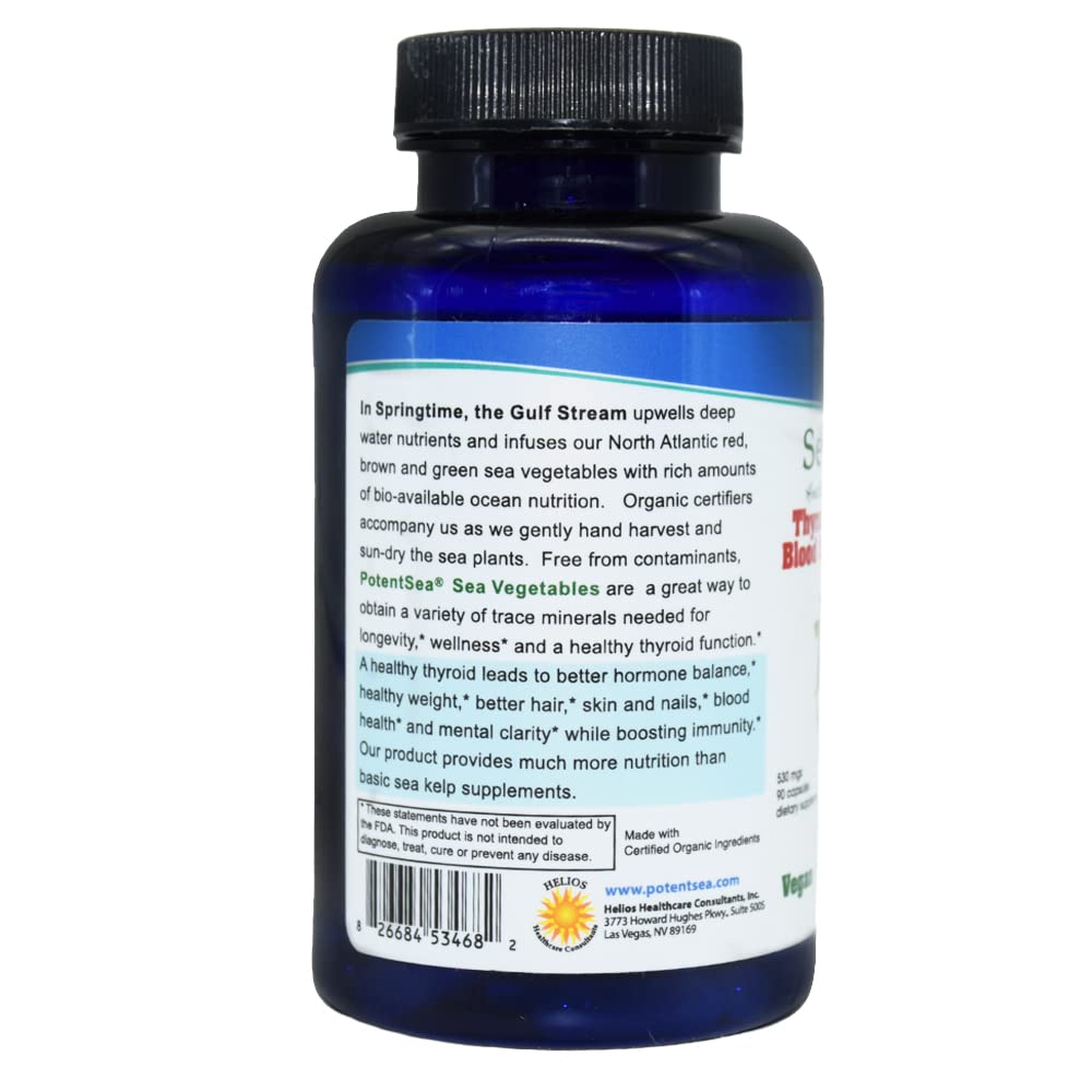 PotentSea Sea Vegetables 540 mg - 90 Capsules - image 4