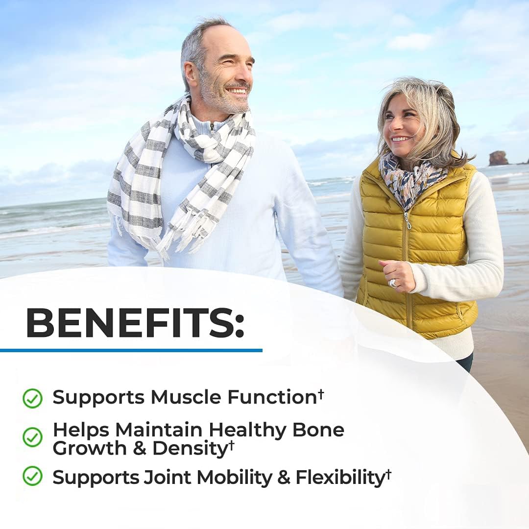 BioSchwartz Bone Strength Supplement for Women & Men - 120 Capsules - image 2