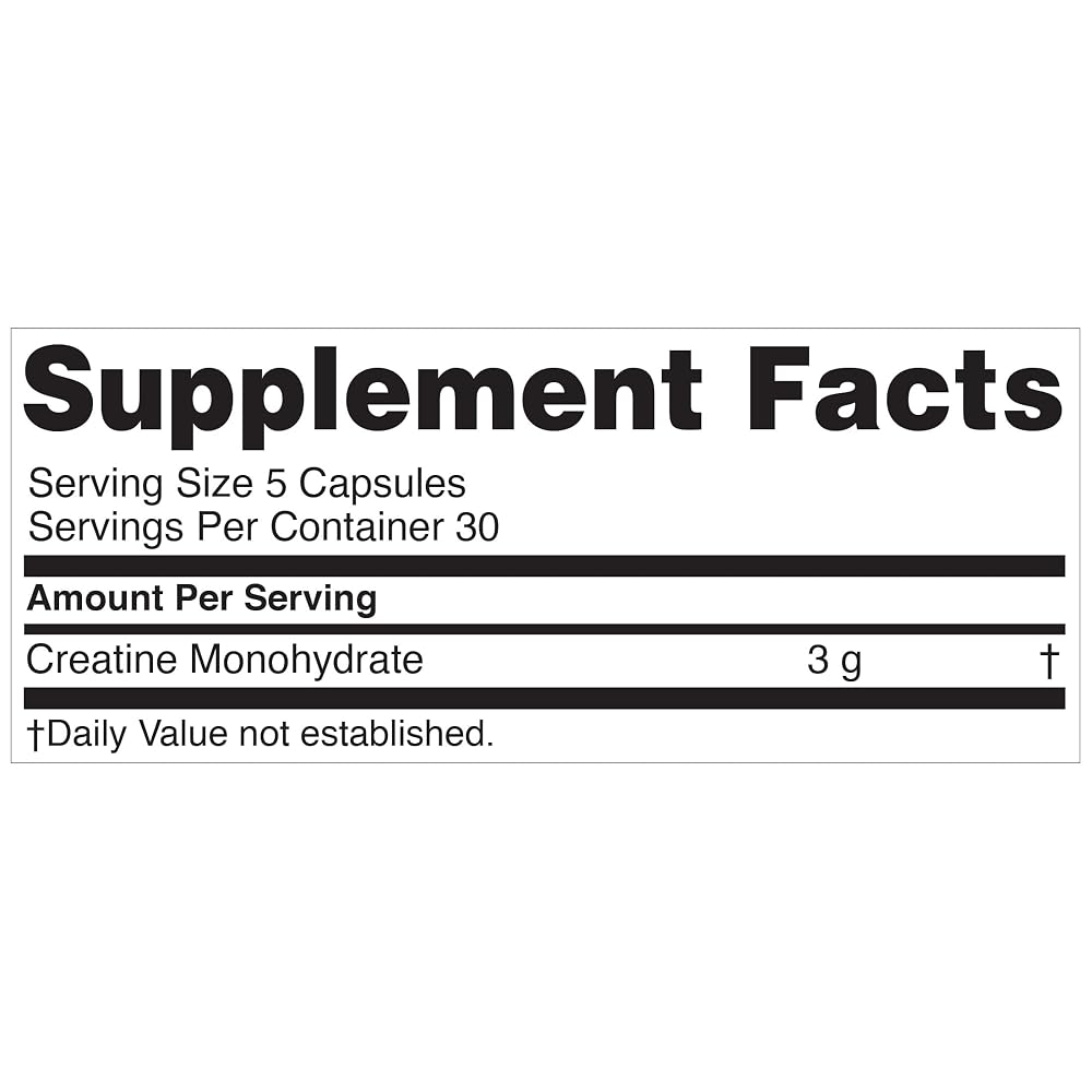 Nugenix Essentials Premium Creatine Monohydrate Pills Supplement
