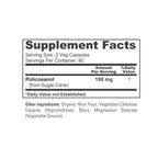 NusaPure Policosanol 100mg Vegan - 180 Vegetarian Capsules - image 3