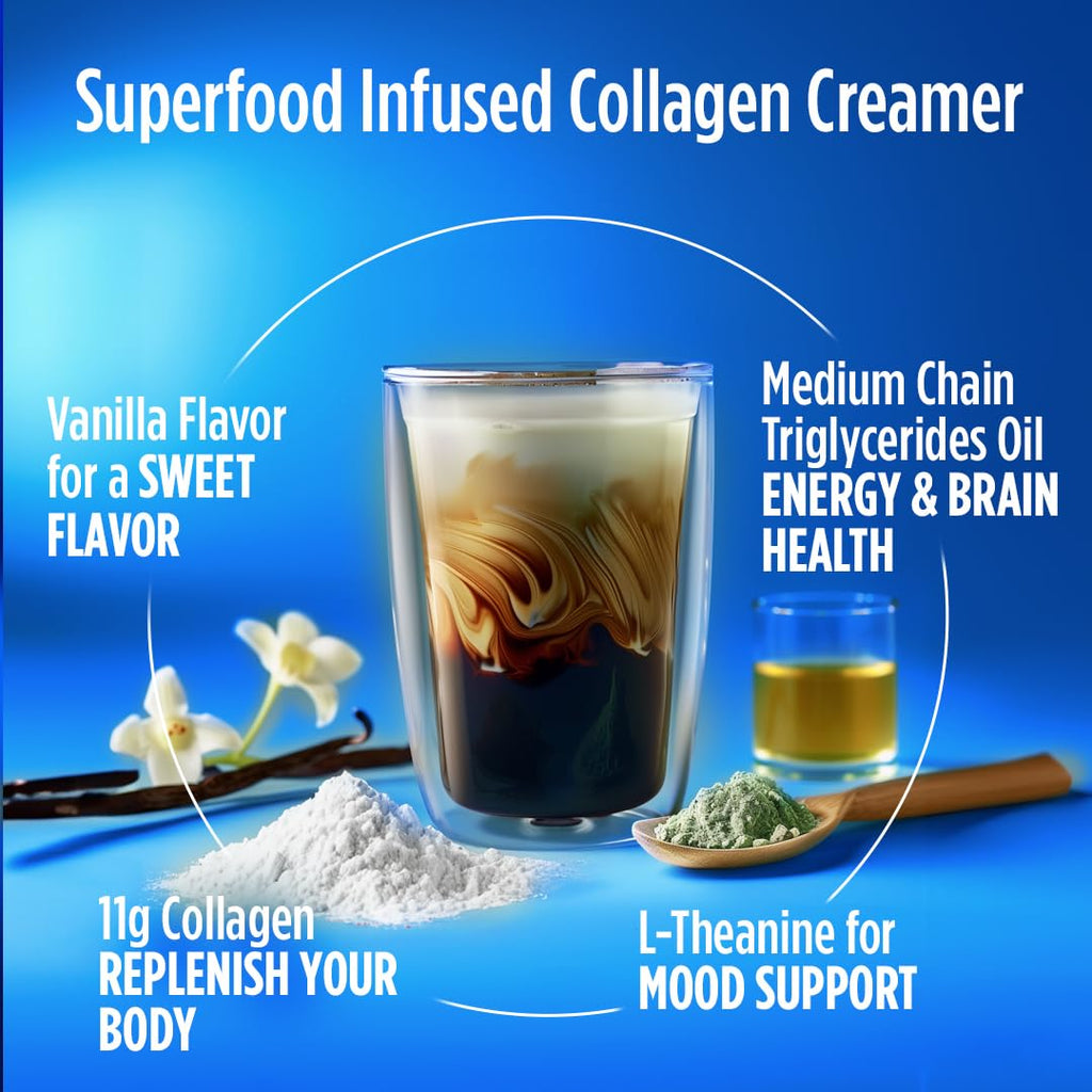 VitaCup Keto + Collagen Coffee Creamer with MCT